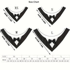 Dog Tuxedo, Formal Dog Wedding Bandana, Adjustable