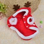 Dog Christmas Costume Cute Reindeer/Santa Costume Hoodie Coat Festival Party Events