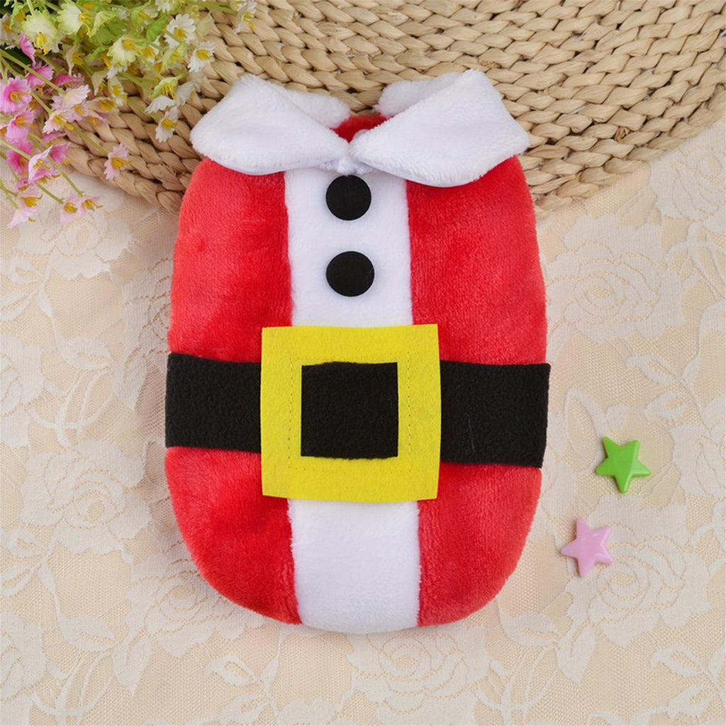 Dog Christmas Costume Cute Reindeer/Santa Costume Hoodie Coat Festival Party Events