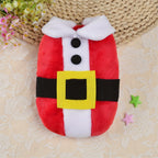 Dog Christmas Costume Cute Reindeer/Santa Costume Hoodie Coat Festival Party Events