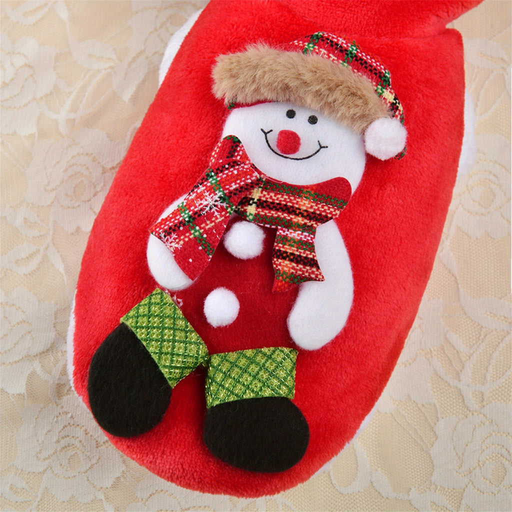 Dog Christmas Costume Cute Reindeer/Santa Costume Hoodie Coat Festival Party Events