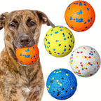 4 Pcs Dog Tennis Balls For Teething, Floating Pet Fetch Toy