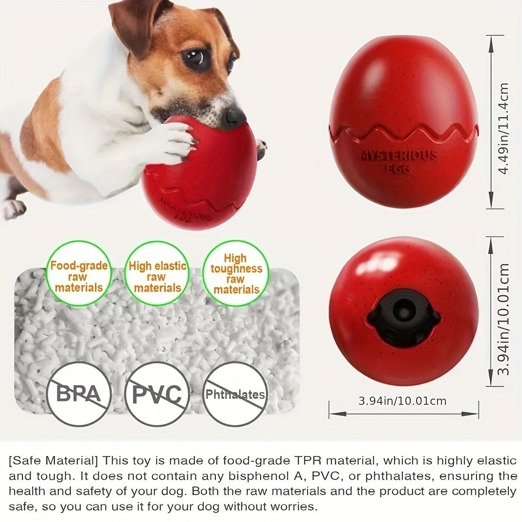 1pc Slow Food Dog Toys, Slow Food Leak Food Egg, Pet Dog Toys