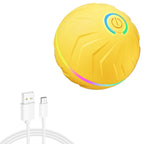 Intelligent teasing ball, interactive dog toy, random rolling, colorful lights, Multi-scene rolling & jumping, suitable for: wooden floors, tile floors