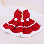 Christmas Red Dress Small Warm  Apparel Winter