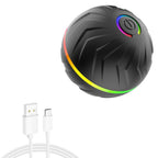 Intelligent teasing ball, interactive dog toy, random rolling, colorful lights, Multi-scene rolling & jumping, suitable for: wooden floors, tile floors