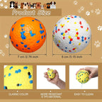 4 Pcs Dog Tennis Balls For Teething, Floating Pet Fetch Toy