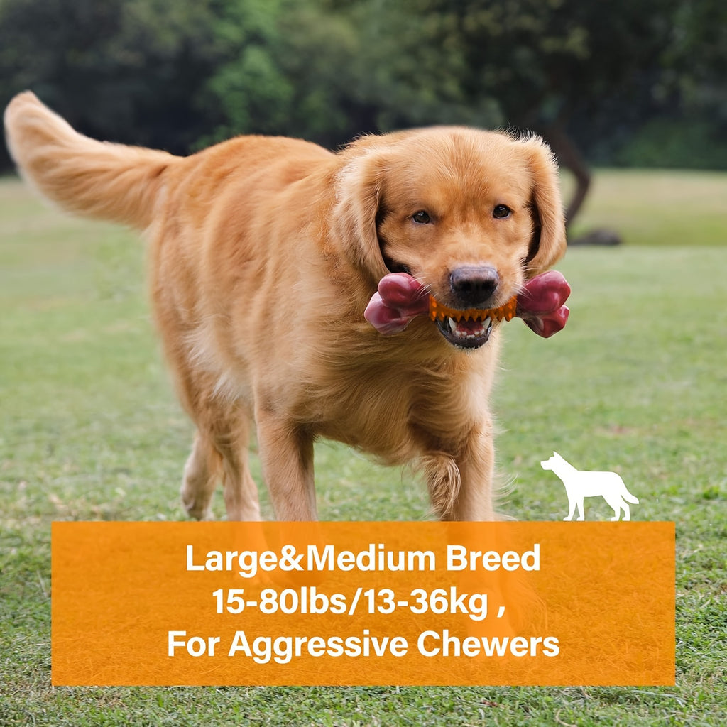 Aggressive Chewers Dog Toy, Tough For Extreme Chewers For Large Dogs