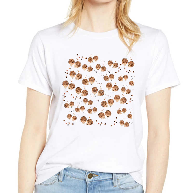 T-Shirt Women Dachshund Love Heart Fashion Dog Graphic Short Sleeve
