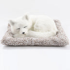 Car Dashboard Decor Cute Simulation Plush Dogs Toy Gift Auto Accessories