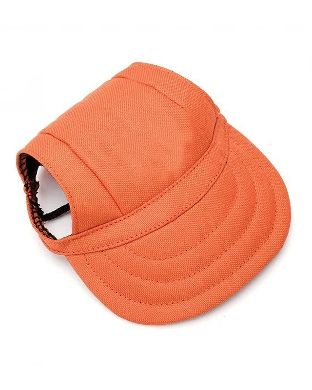Pet Baseball Hat Summer Canvas Dog Cap Only For Small Pet