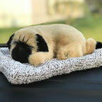 Car Dashboard Decor Cute Simulation Plush Dogs Toy Gift Auto Accessories