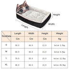 Cute Cartoon Pet Beds for Small Medium Dogs Winter Warm Washable