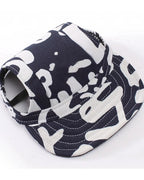 Pet Baseball Hat Summer Canvas Dog Cap Only For Small Pet