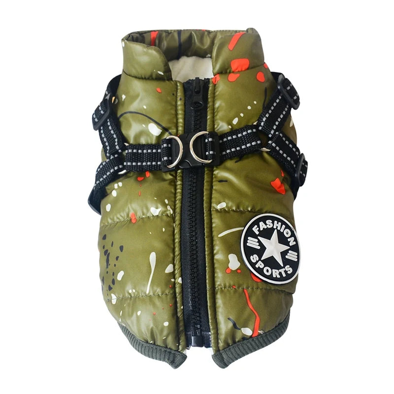 Pet Dog Clothes Winter Super Warm Jacket Thicker Cotton Coat Waterproof For Small Medium For Dogs Puppy Yorkshire Outfit