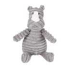 Corduroy Small Animal Plush Squeaky Dog Toy