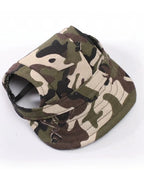 Pet Baseball Hat Summer Canvas Dog Cap Only For Small Pet