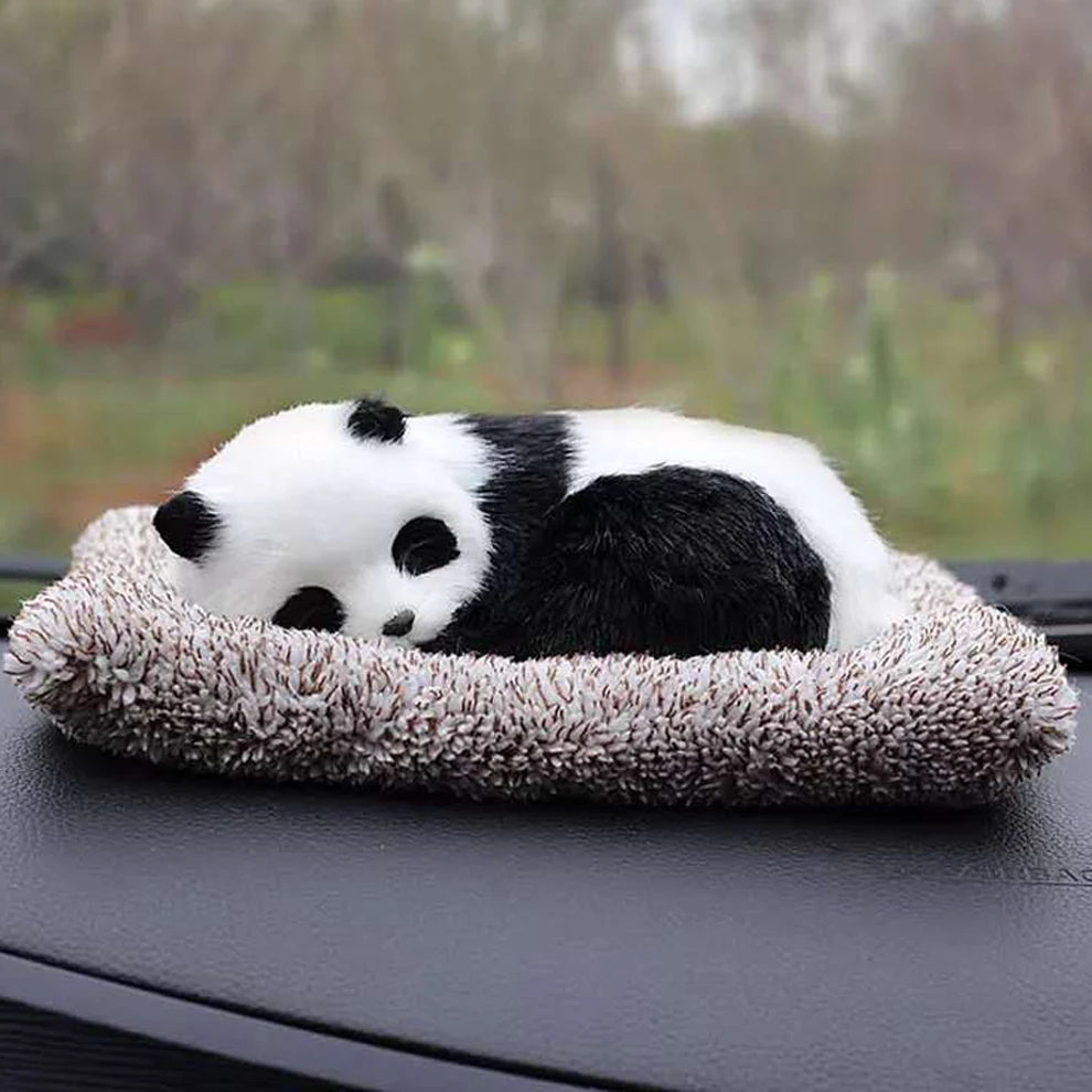 Car Dashboard Decor Cute Simulation Plush Dogs Toy Gift Auto Accessories