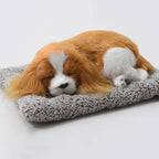 Car Dashboard Decor Cute Simulation Plush Dogs Toy Gift Auto Accessories