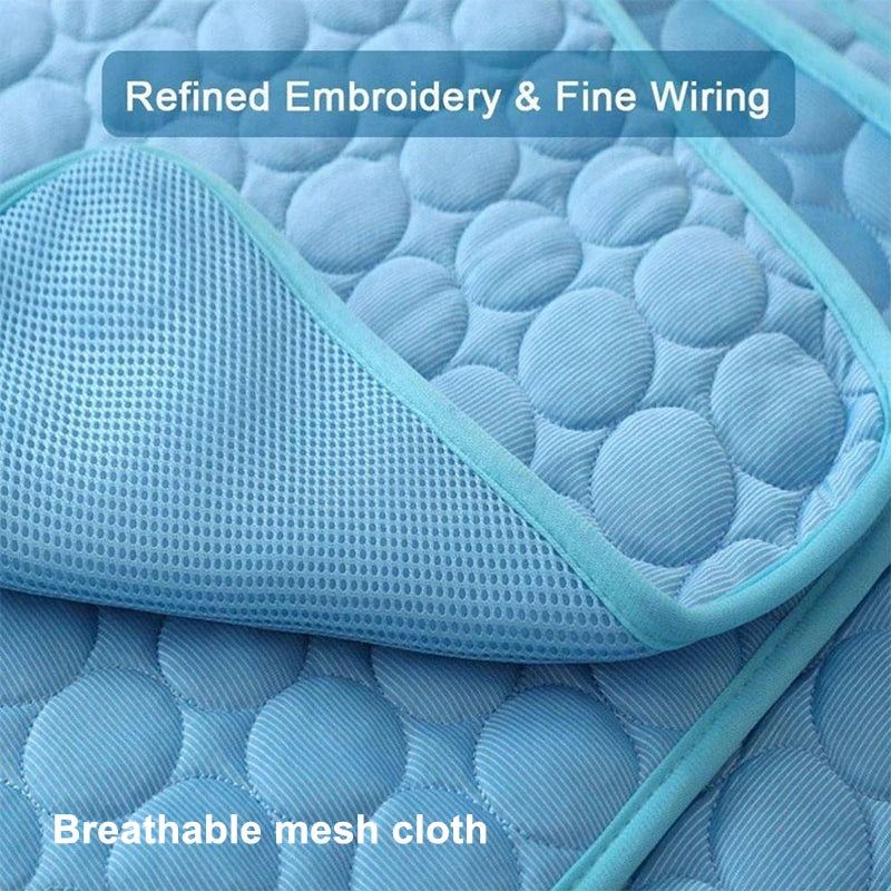 Cooling Summer Pad Mat For Dogs Breathable Washable