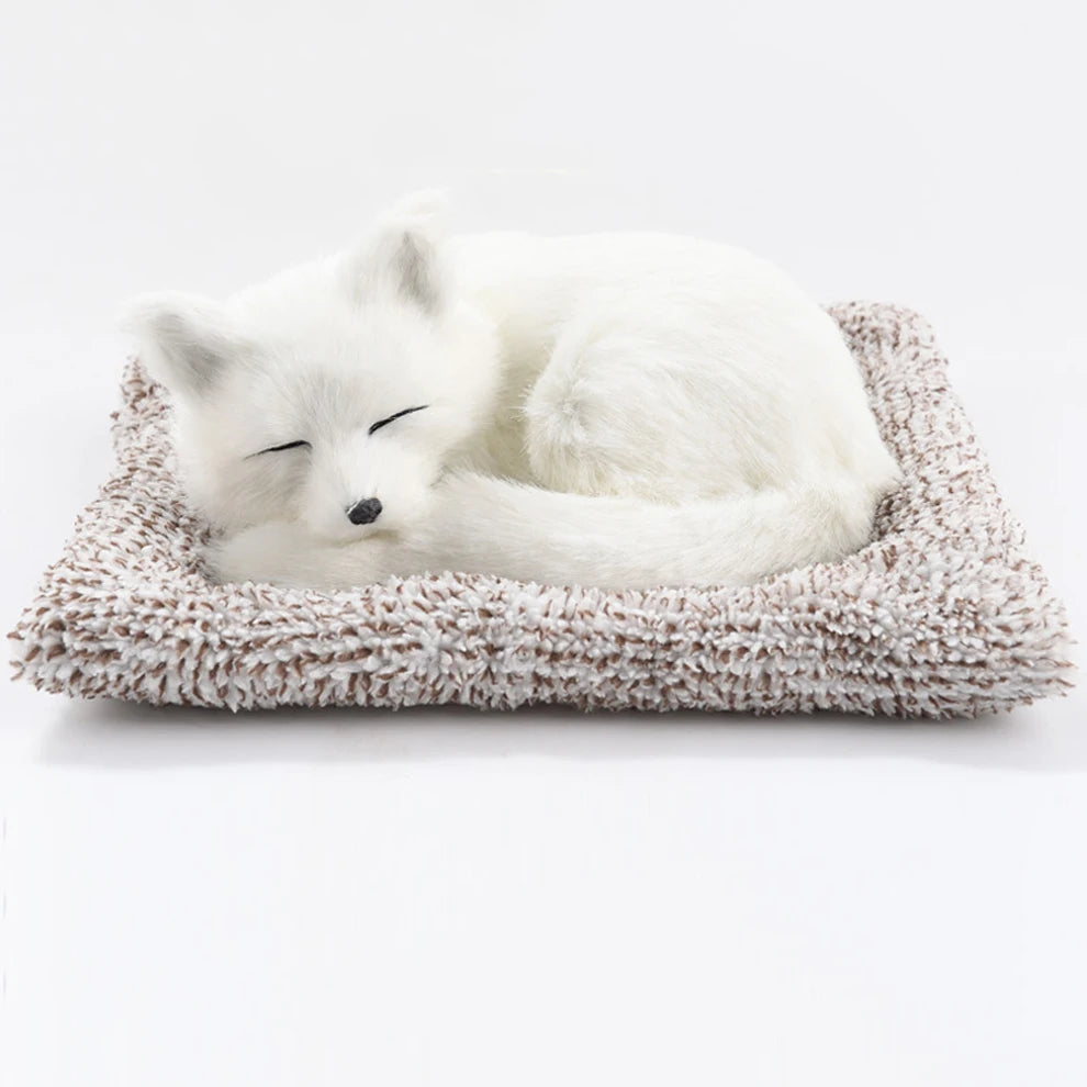 Car Dashboard Decor Cute Simulation Plush Dogs Toy Gift Auto Accessories