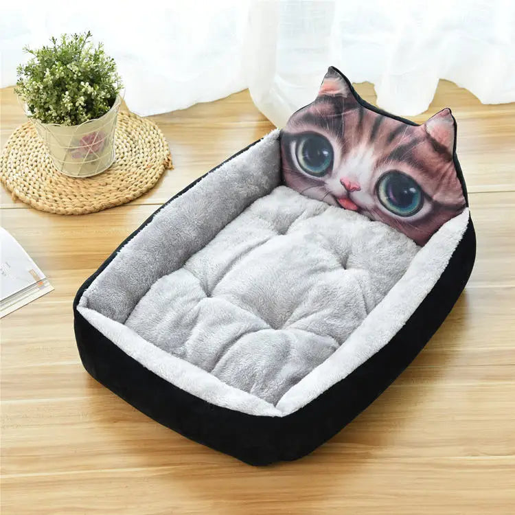 Funny Pet Mat Animal Cartoon Shaped Dog Pad