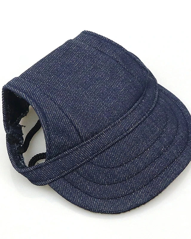 Pet Baseball Hat Summer Canvas Dog Cap Only For Small Pet