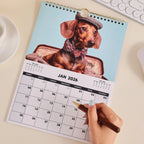 2026 Wall Calendar, 12 Months Cute Cat & Dog Pet Calendar 8.2 x 11.7 inch, from Jan 2026 - Dec 2026