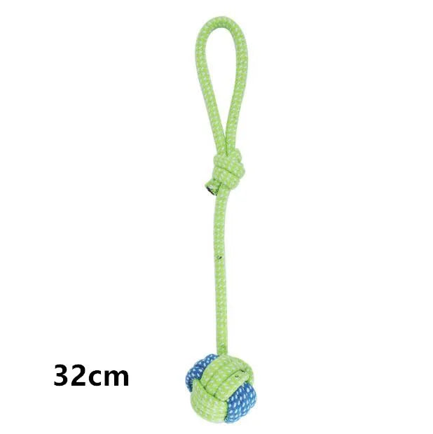 Toy Interactive Cotton Rope Dog Toy Ball for Dogs Accessories