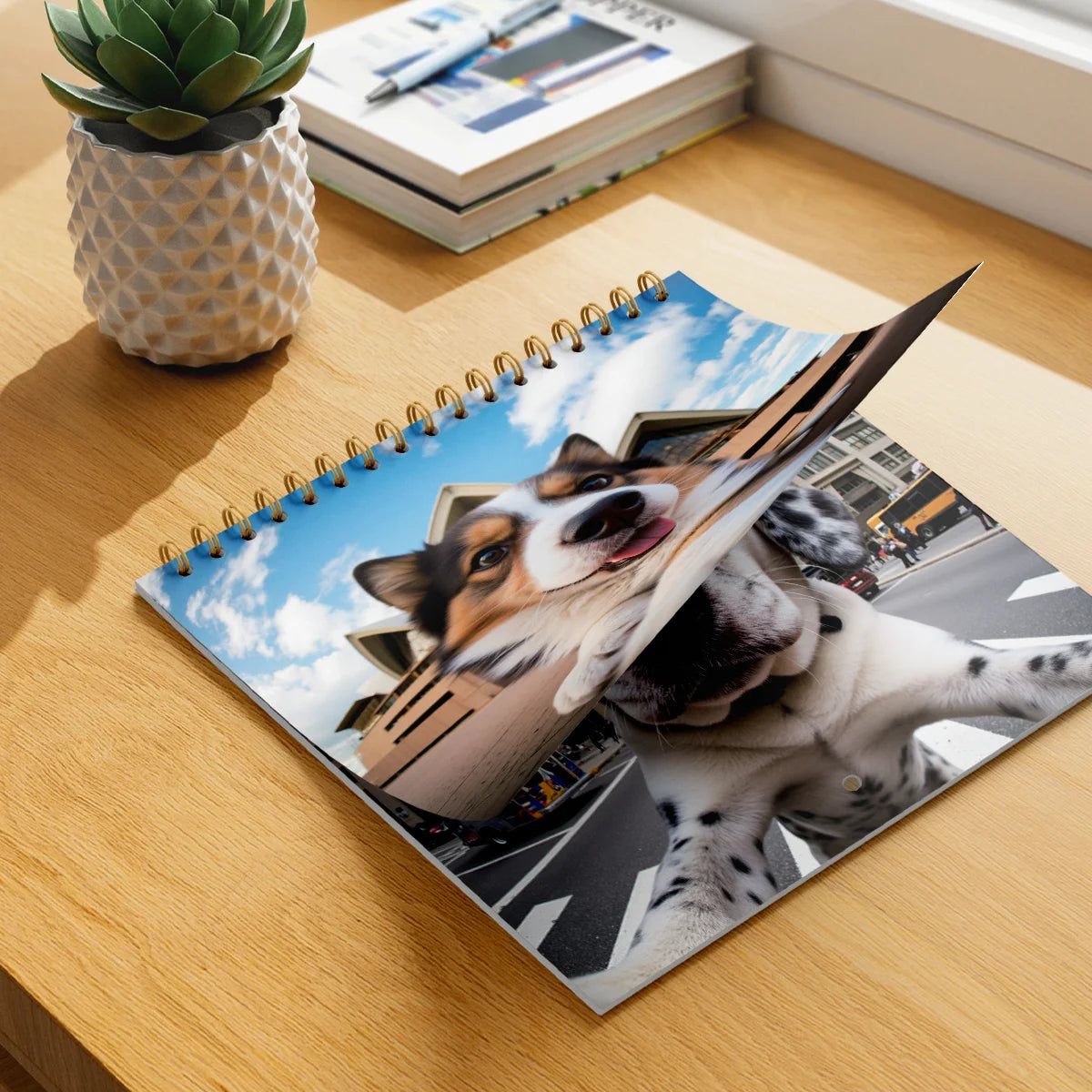 Funny Magical Dog Wall Calendar 2026