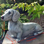 Dachshund French Bulldog Sculpture Decoration