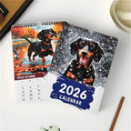 2026 Dachshund Calendar Funny Doggy Images