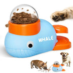 Dog Cat Treats Dispenser Anti-Slip Slow Puzzle Interactive Automatic Feeder Toys for Pet Training