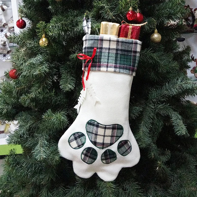 Decor for the New Year Plaid Christmas