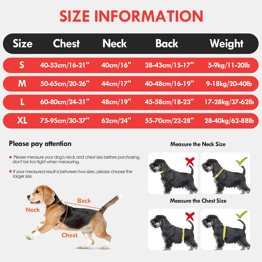 Dog Life Jacket With Reflective Stripes - Adjustable High Visibility Vest, Pet Preserver