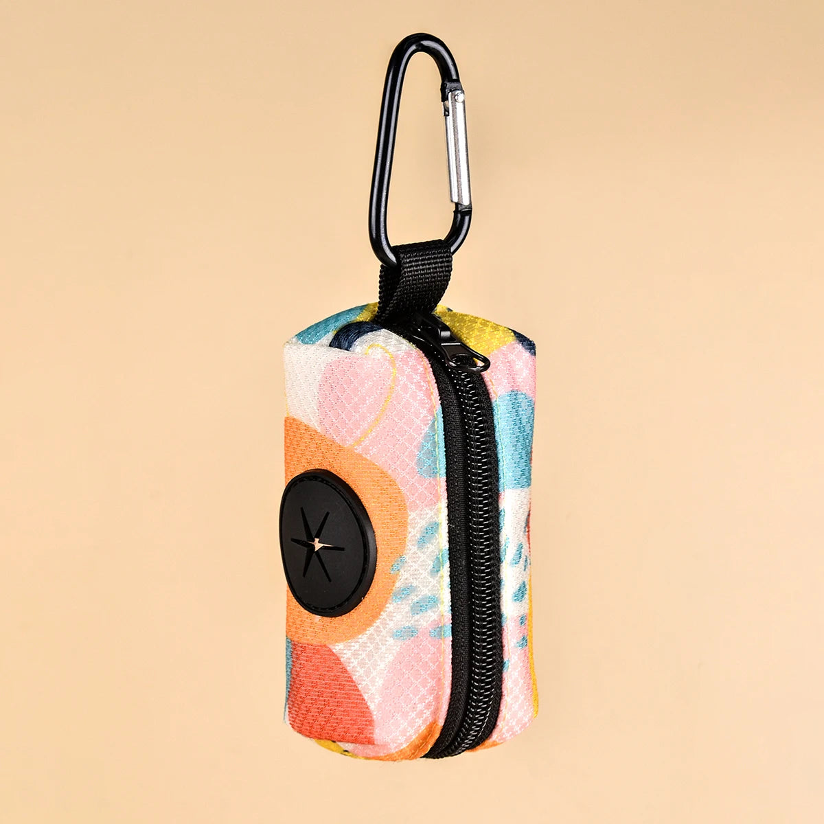 1pcs Colorful Design Dog Poo Bag Holder Dispenser Leash Attachment (Without Poo Bags & Leash)