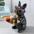 Storage Tray Dog Desktop Key Candy Organizer Plate