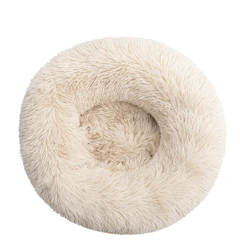 Super Soft Plush Mat Dog Bed Round Cushion Pet Product Accessories