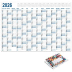 2026 Calendar Full Year Wall Calendar Creative Simple Planner