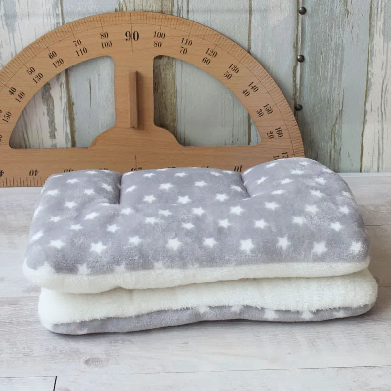 Flannel Mat Dog Bed Sleeping Mat For Small Dogs