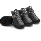 Dog Shoes Non-Slip Soles Thick Plush Protection Paw Climbing Pet Booties