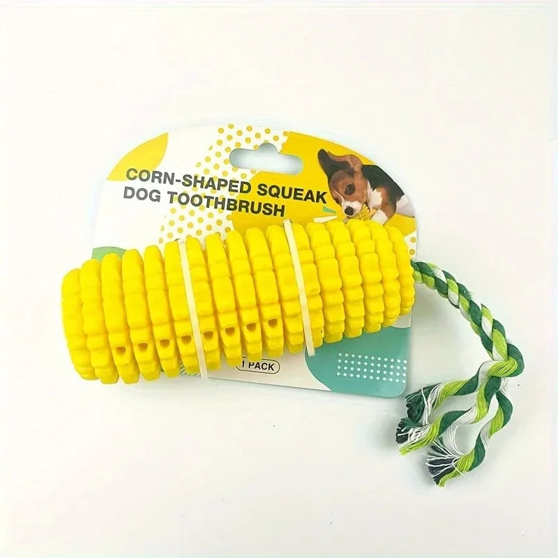 Dog chew for aggressive chewers, squeaky interactive toy