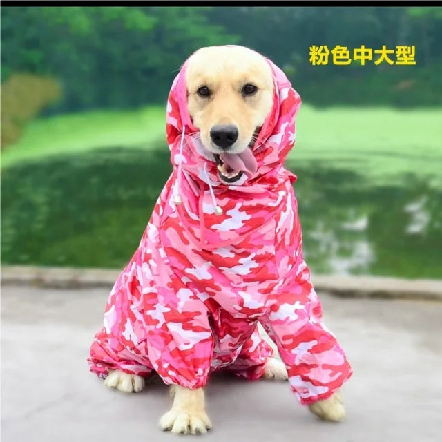Waterproof Hooded Rain Coat