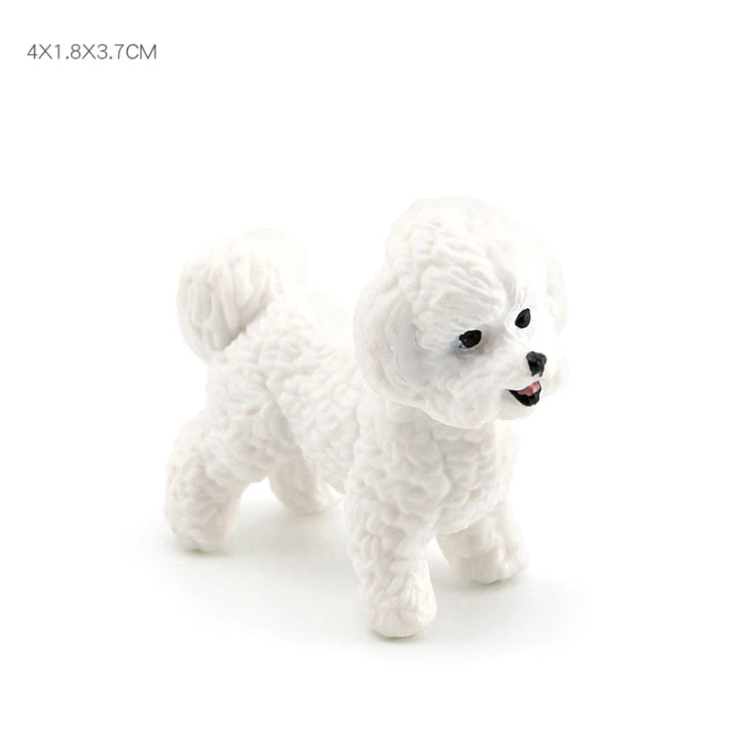 Dog Ornaments Mini Cute Dog Figurine