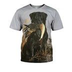 Dachshund Graphic 3D Print Men Women Casual Short Sleeve T Shirt Tees