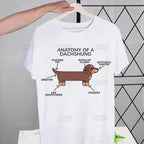 Anatomy Dachshund Dog I Do What I Want T Shirt Streetwear