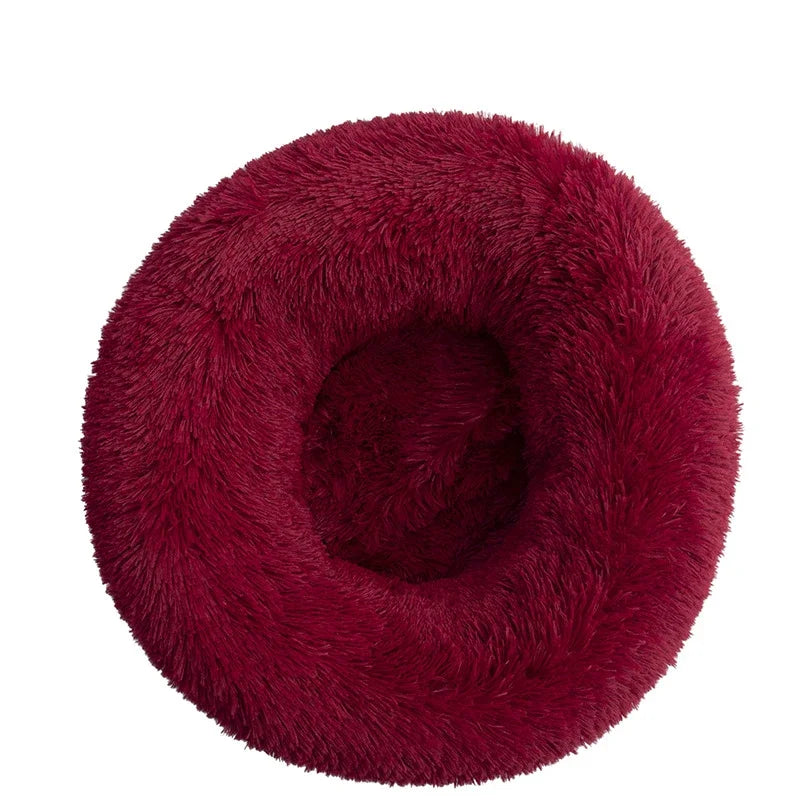 Super Soft Plush Mat Dog Bed Round Cushion Pet Product Accessories