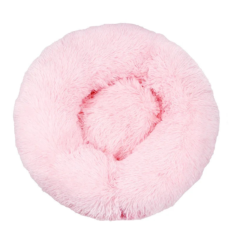 Super Soft Plush Mat Dog Bed Round Cushion Pet Product Accessories