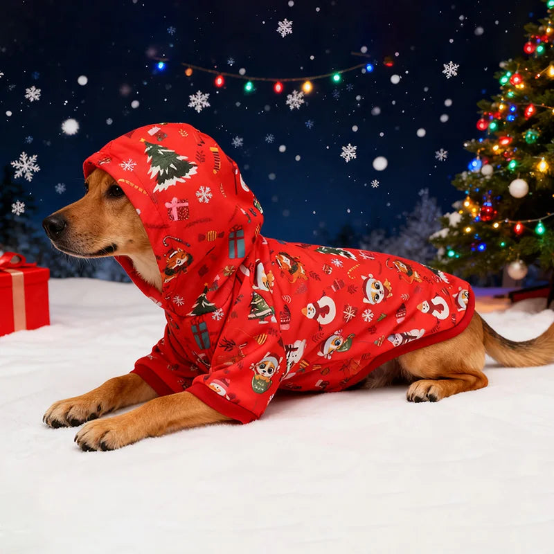 New Arrival Pet Christmas Hoodie Dog