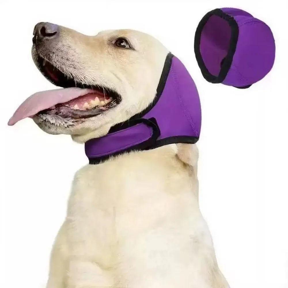Noise Reduction Dog Ear Covers Hearing Protection Waterproof Calming Earmuff